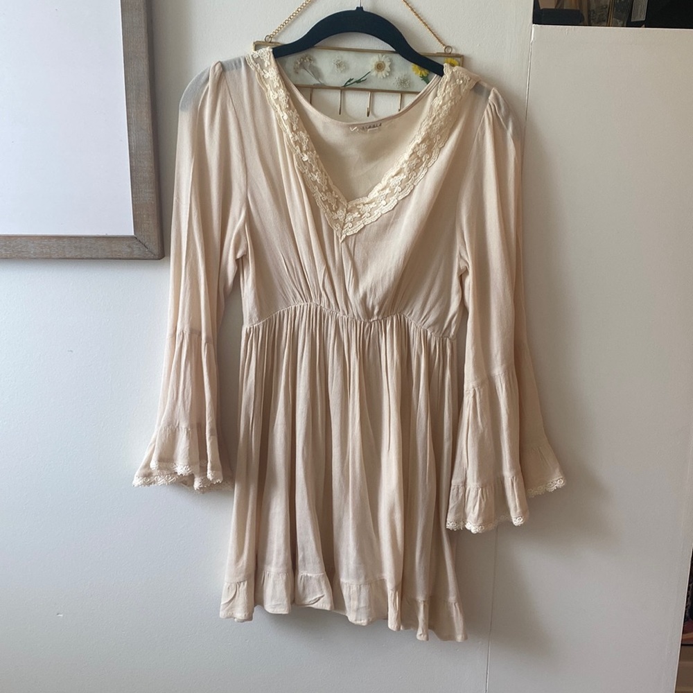 Long sleeve, Boho top in Small